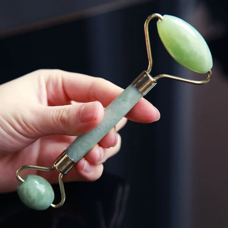 Natural Jade Stone Massage Roller