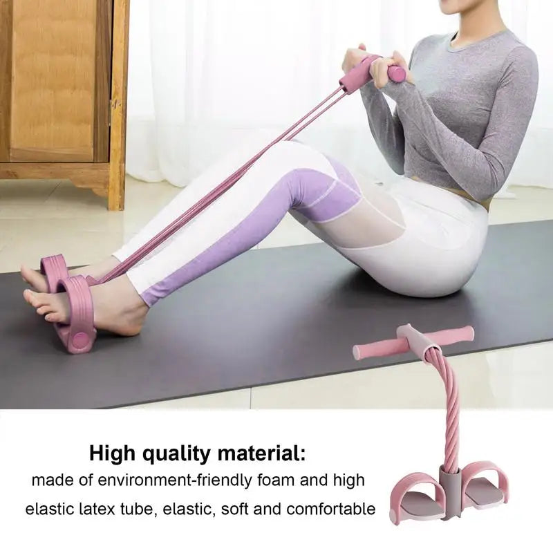 Foot Pedal Resistance Band Elastic Fitness